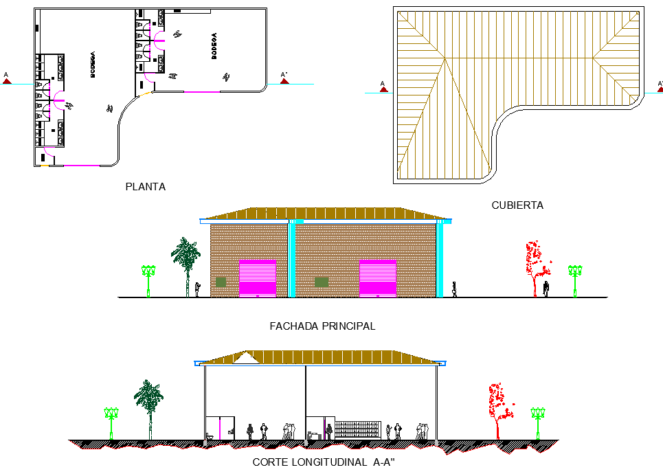 Lounge building drawing 