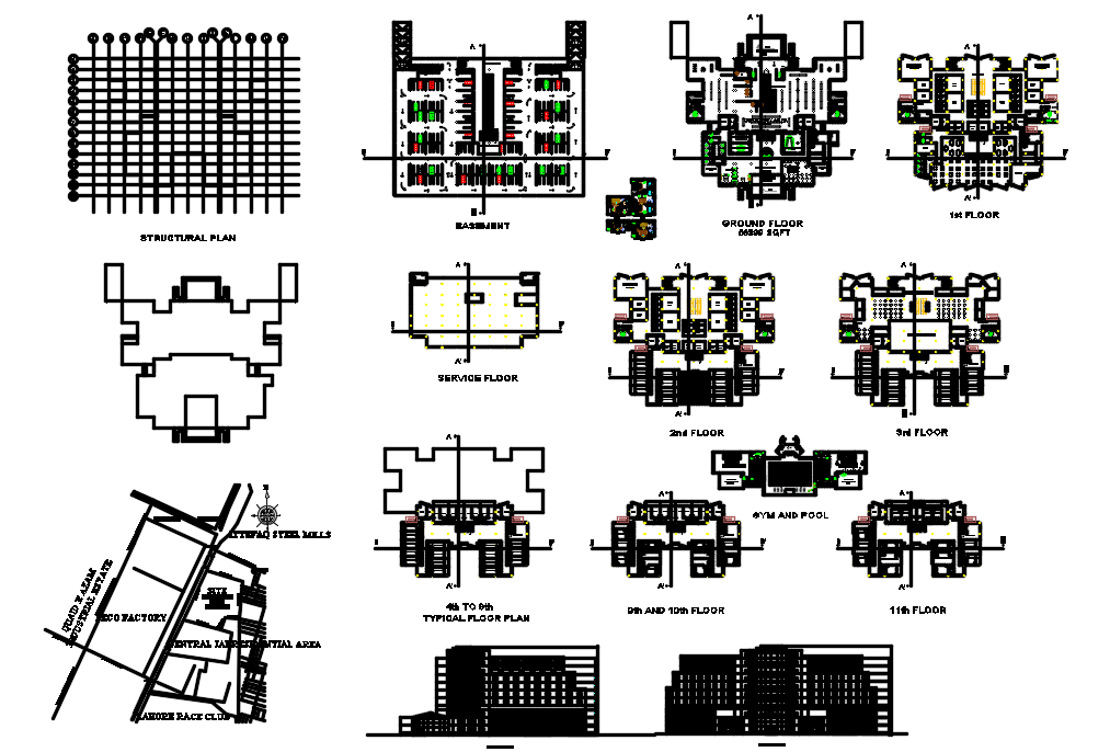 Mall Dwg file