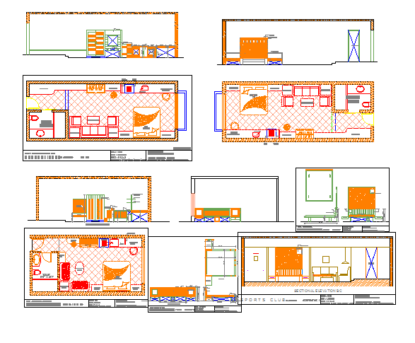 Master Bed room Interior detail
