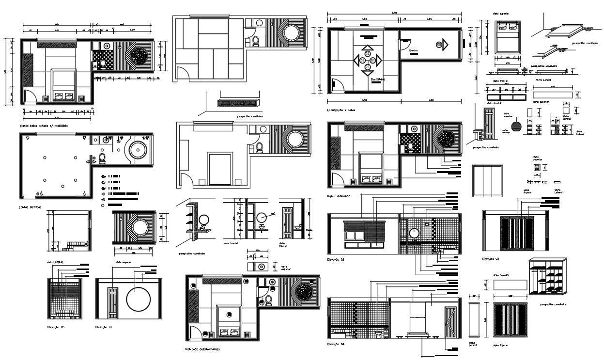 Master bedroom details