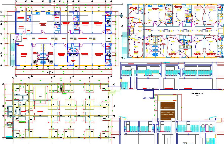 Medical clinic dwg file