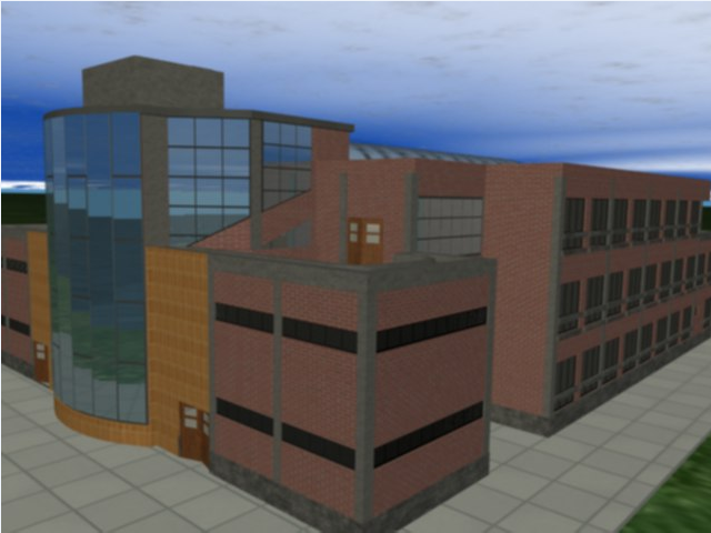 Medical university 3d details dwg file