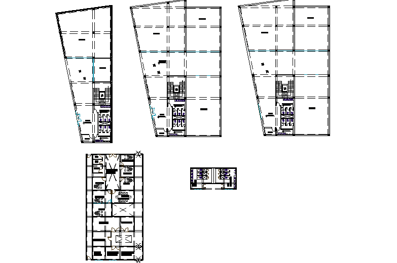 Meeting layout plan detail dwg file