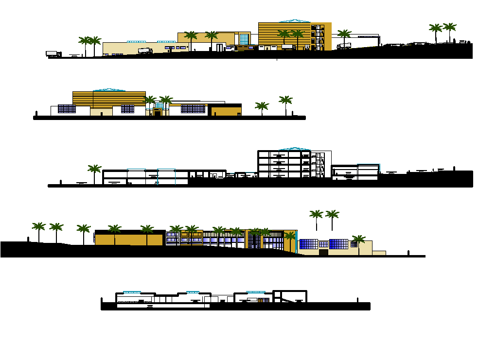 Commercial Layout Plan Free AutoCAD Drawings