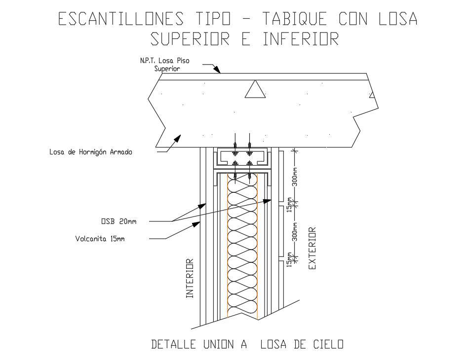 Metal Concrete Ceiling Detail