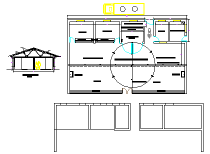 Mini dairy barn design drawing