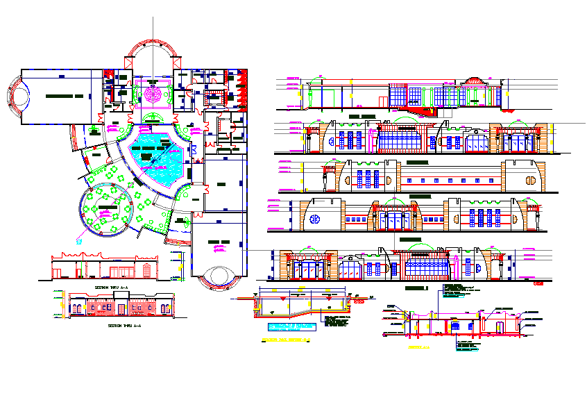 Modern Club House design