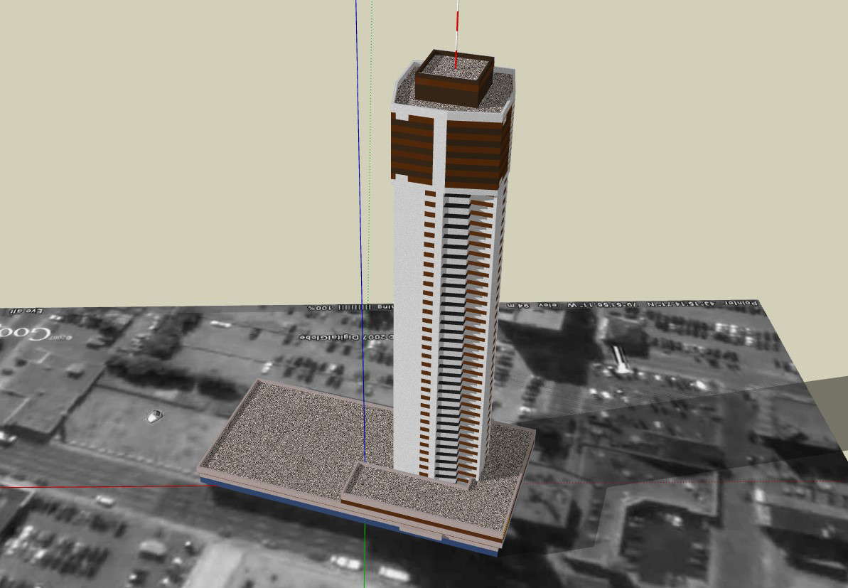 Modern High Rise Commercial Complex