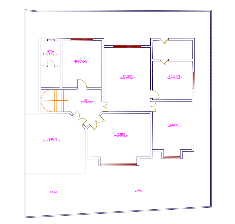 Modern Villa Plan  
