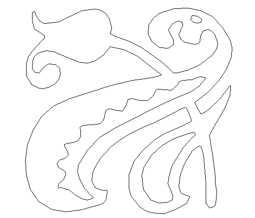 Modern tile design block details dwg file