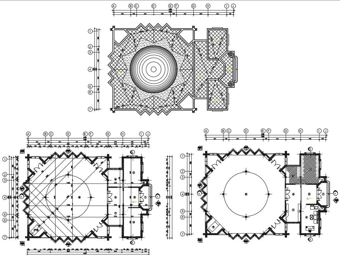 Mosque Design Plan