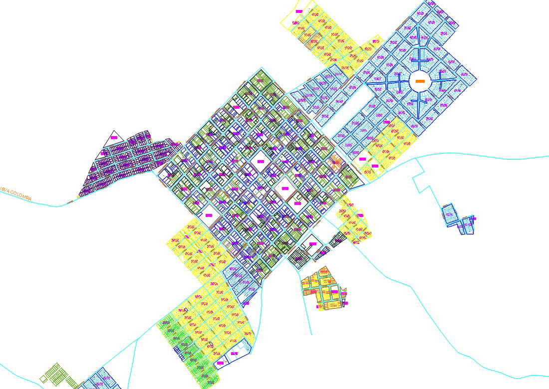 Mountain Society Planning DWG File