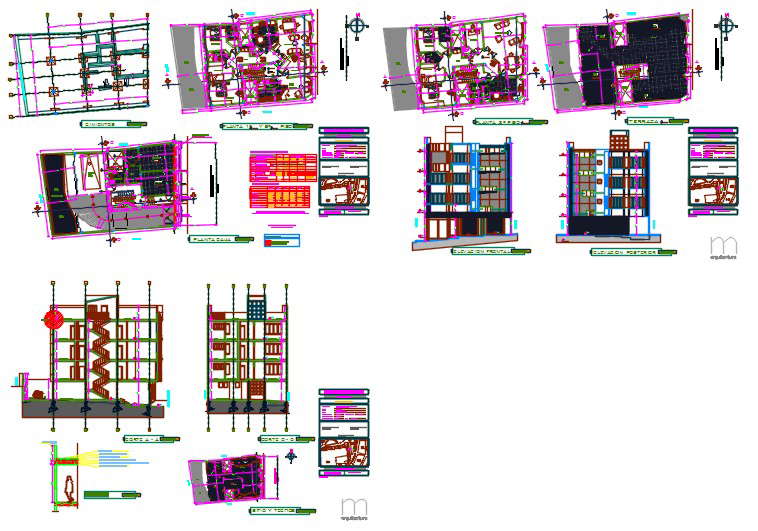 Multi family block