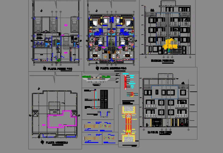 Multi family building