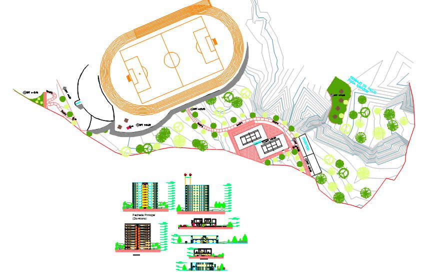 Multi family building