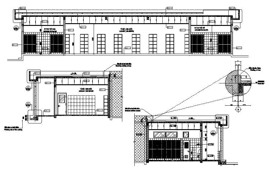 Multipurpose hall Arch design CAD file download