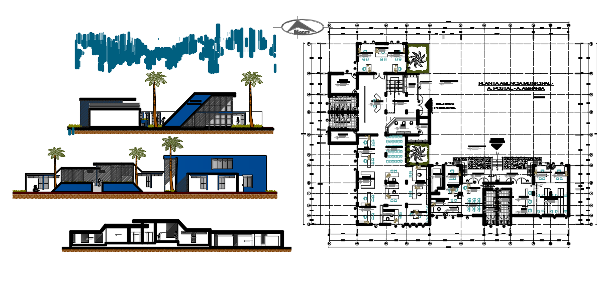 Municipal agency dwg file