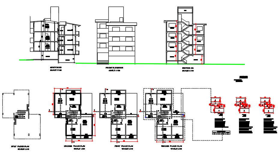 Municipal row house