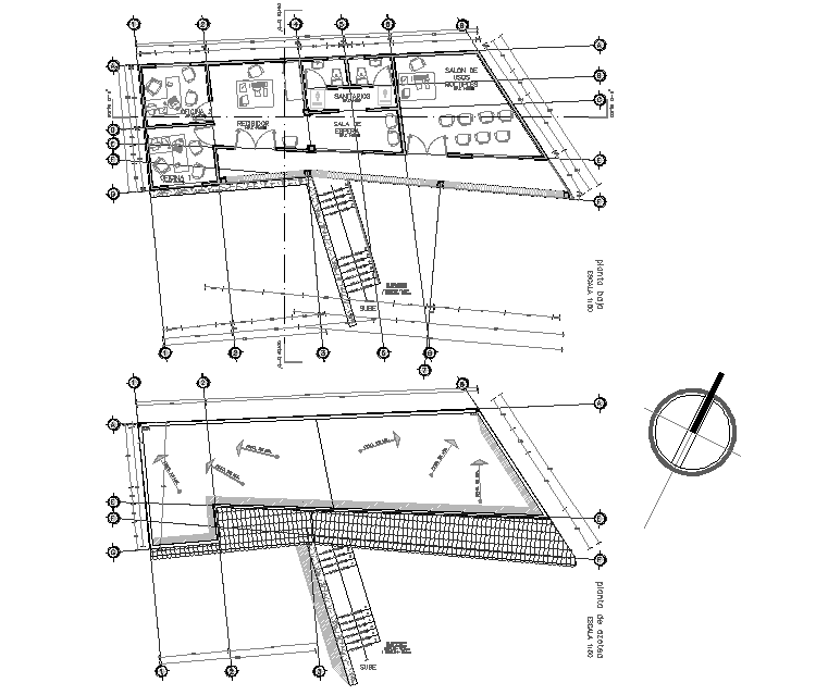 North direction inspection plan detail