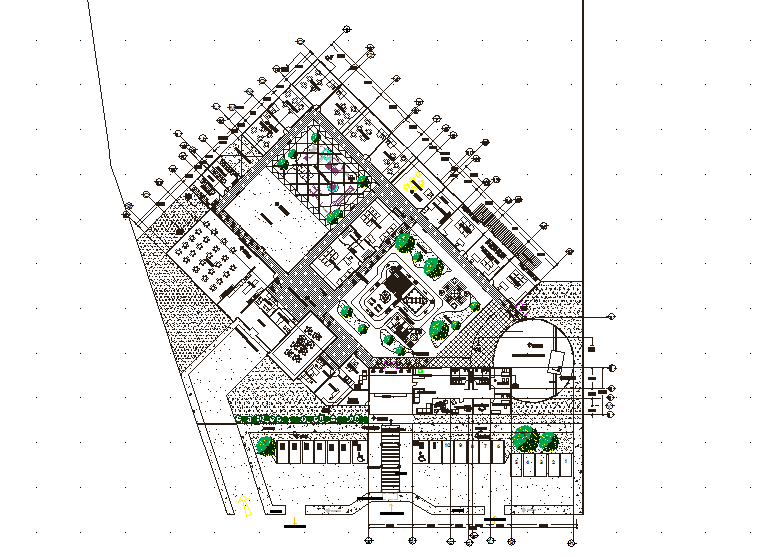 Nursery plan detail dwg file
