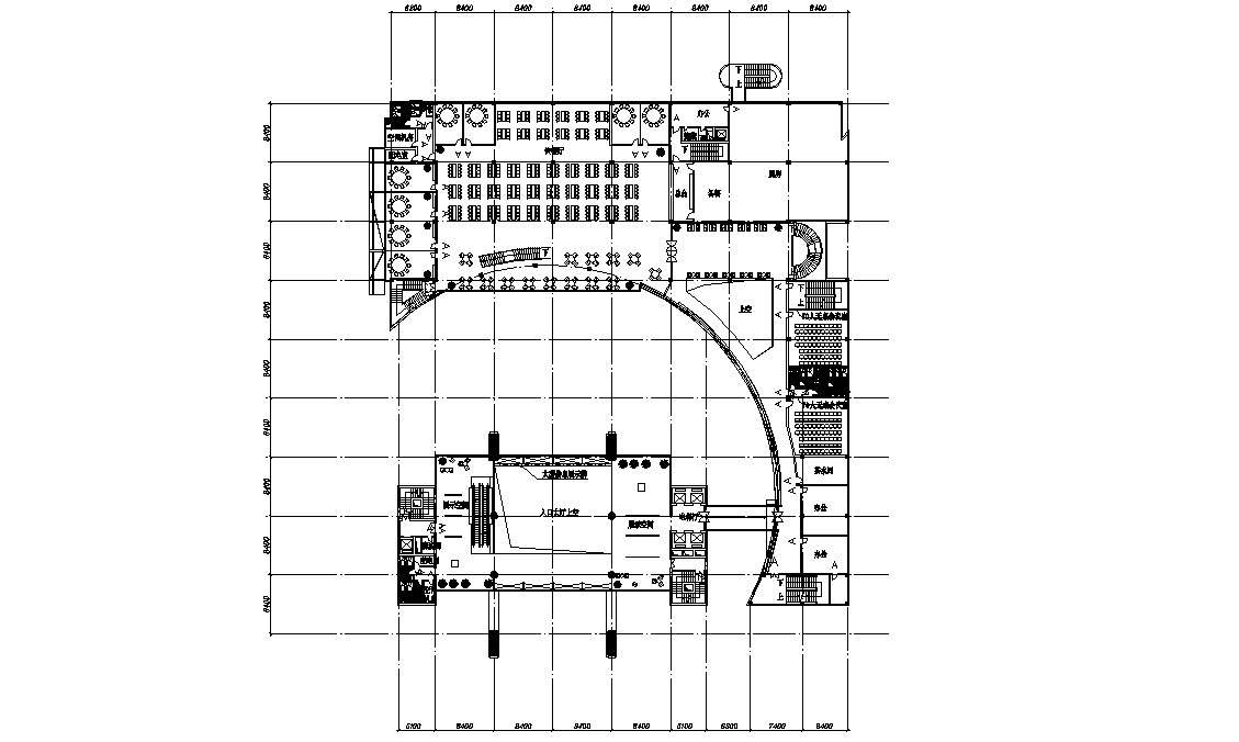 Office AutoCAD Plan Details 