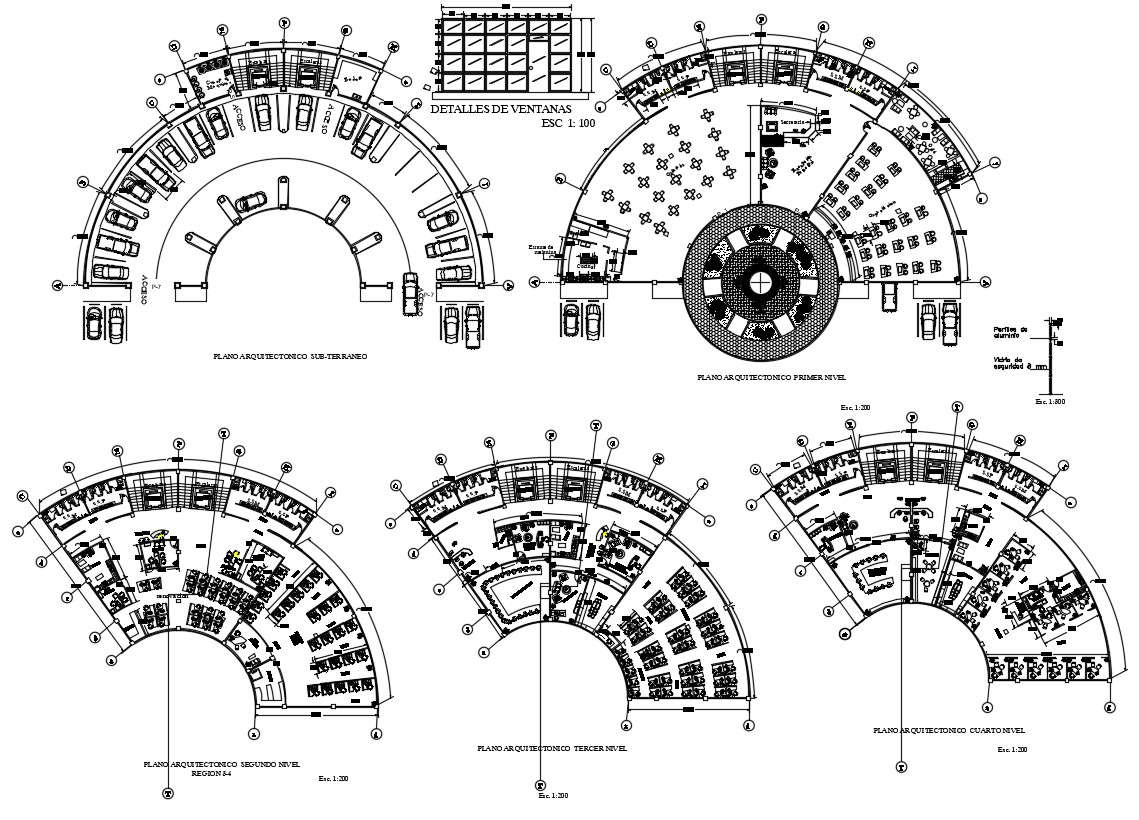 Office Building Floor Plan With Furniture 