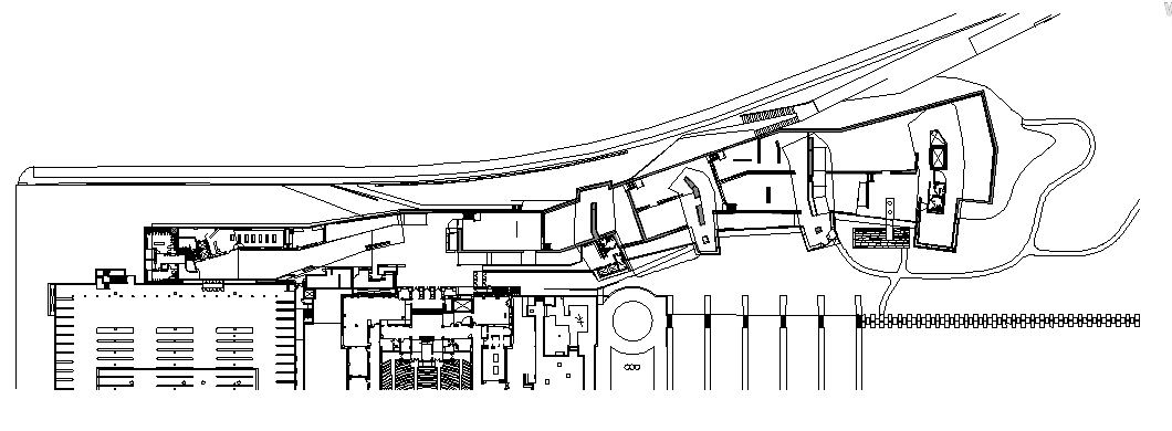 Office Layout plan dwg file