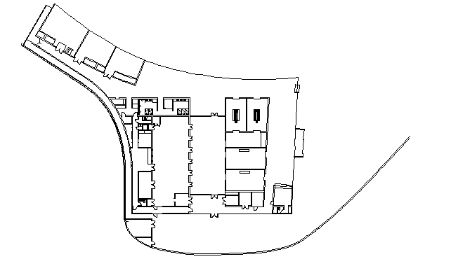 Office Layout plan dwg file