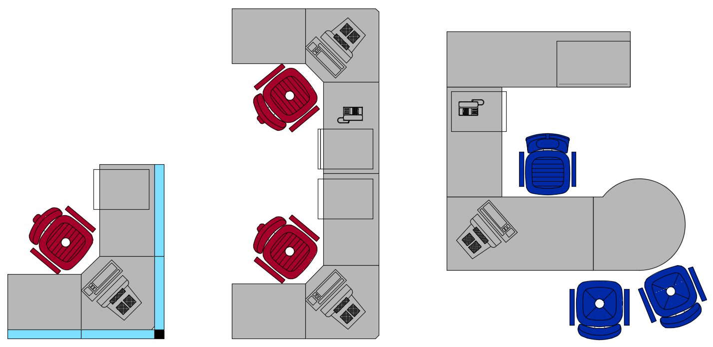 Office Desk CAD Drawing