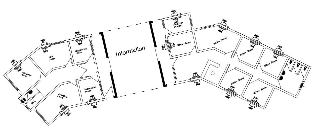 Office Floor Plan DWG Download