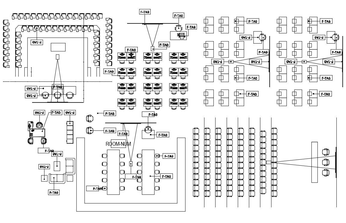 Office Furniture CAD Blocks DWG File