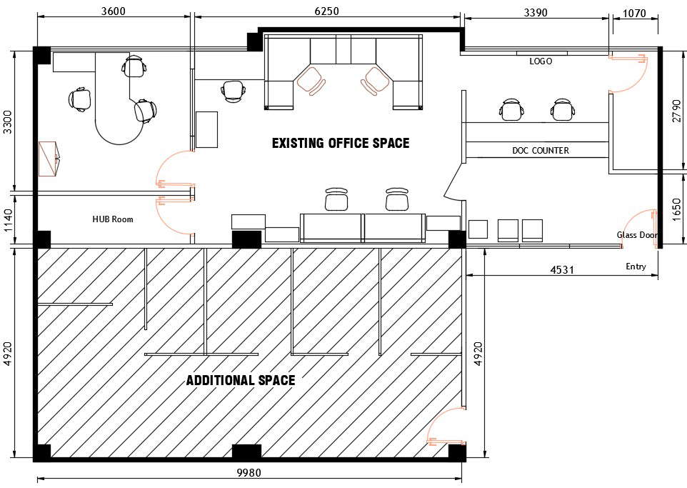 Office Room Plan