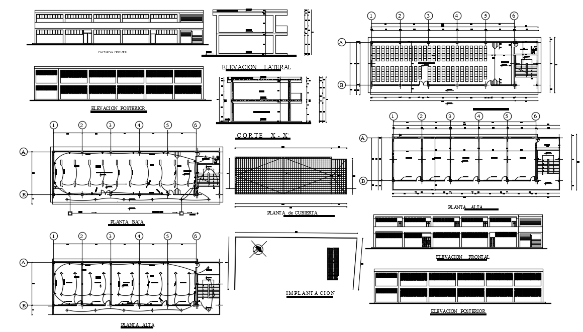 Office architecture building