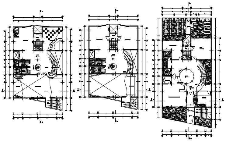 Office Layout Plan In DWG File