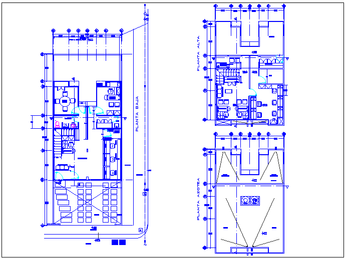Office building floor plan detail view dwg file