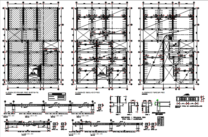 Office building plan detail dwg file