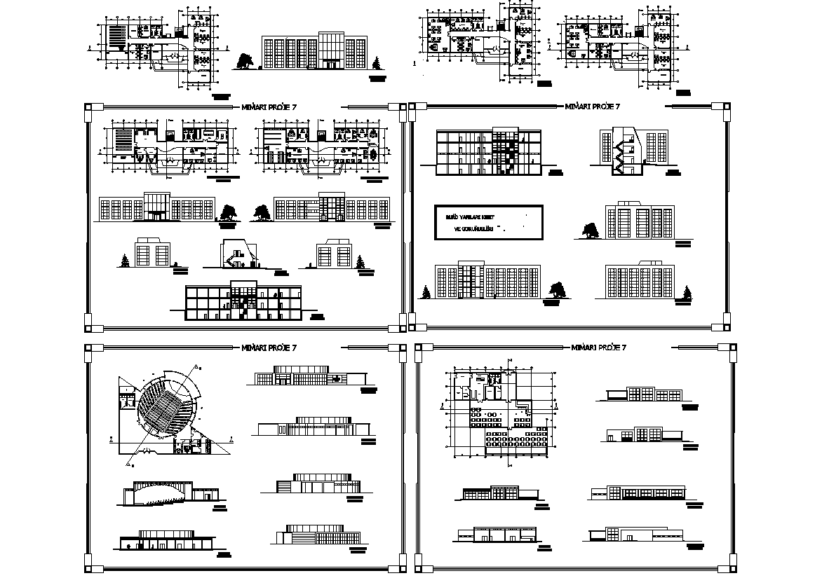 Office design dwg file