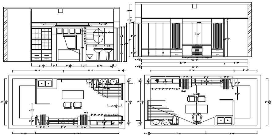 Workplace Plan CAD Drawings