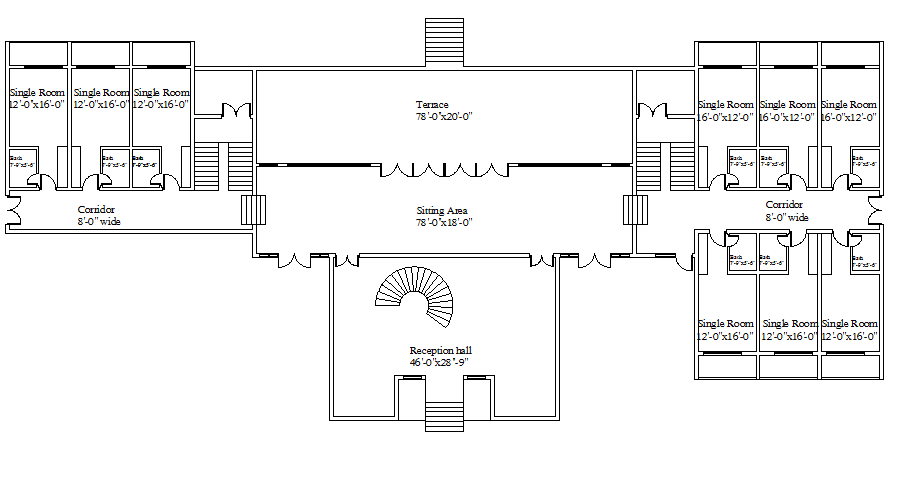 Office layout plan dwg file