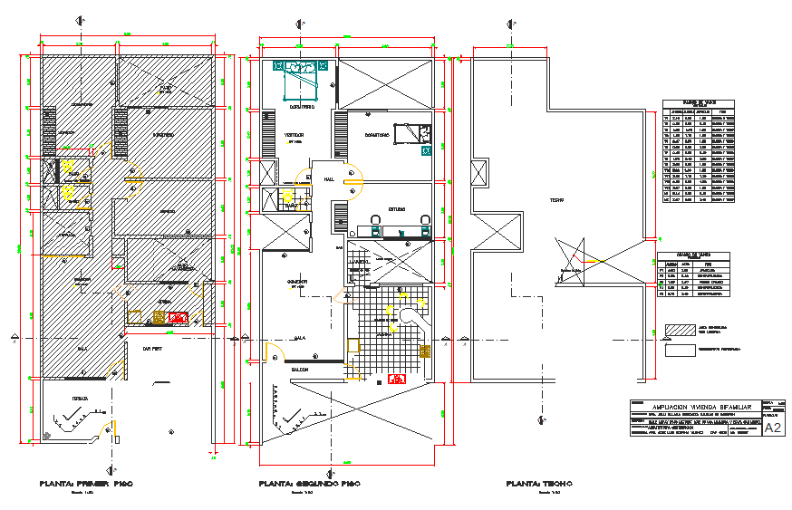 Office plan detail dwg file