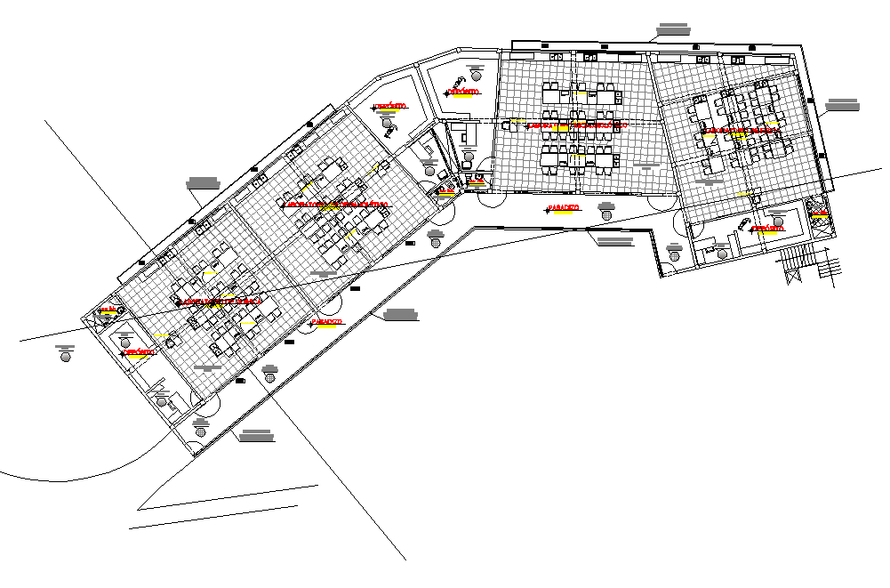 Office plan layout file