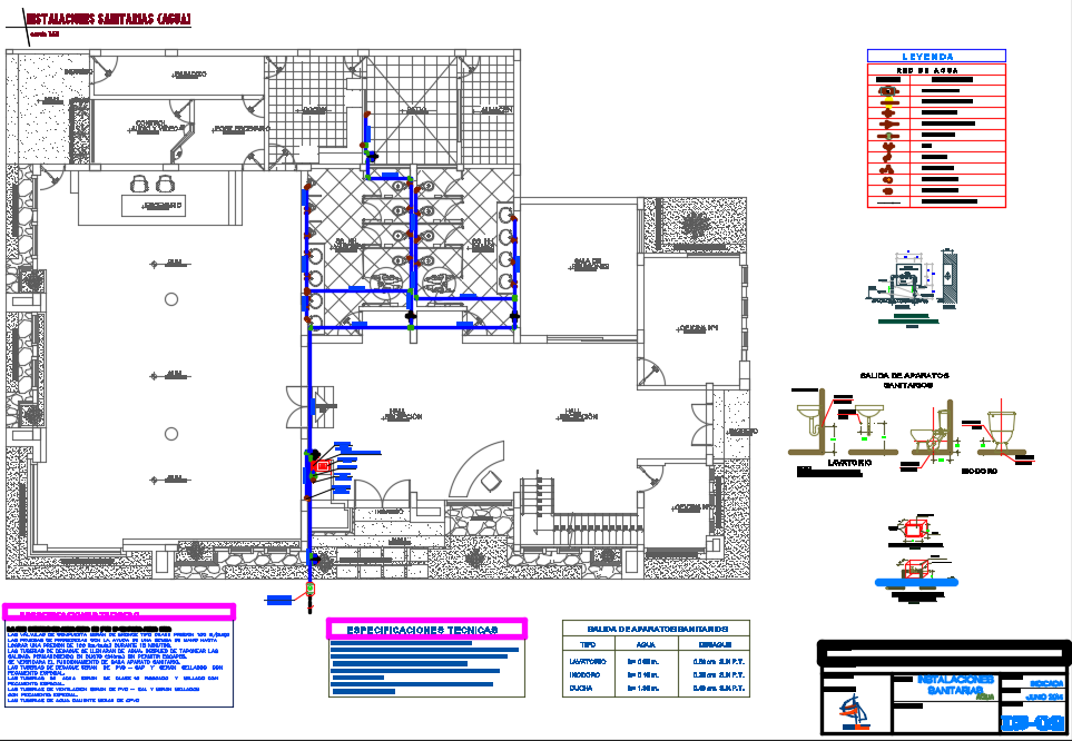 Office working plan detail dwg file