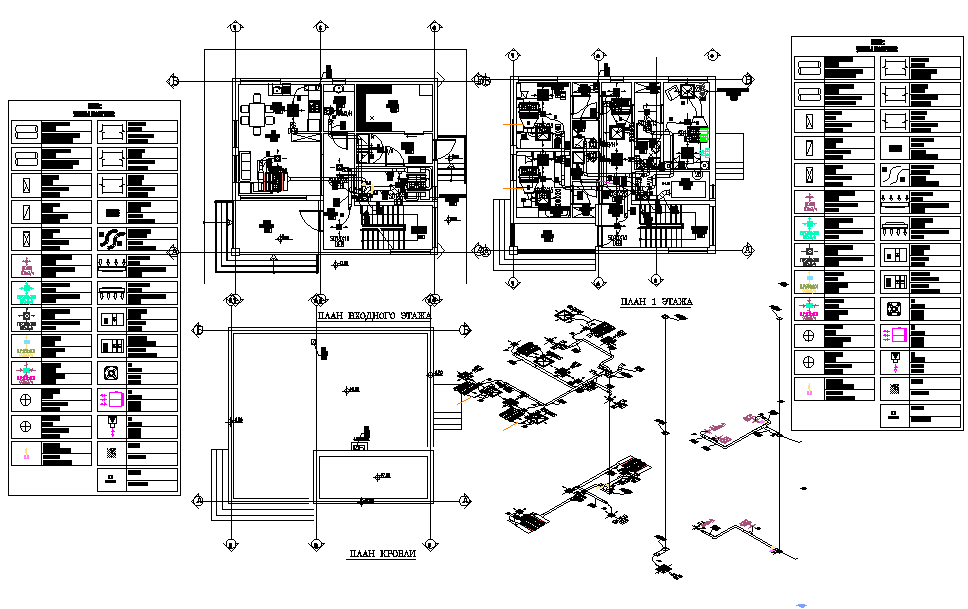 Office working plan detail dwg file