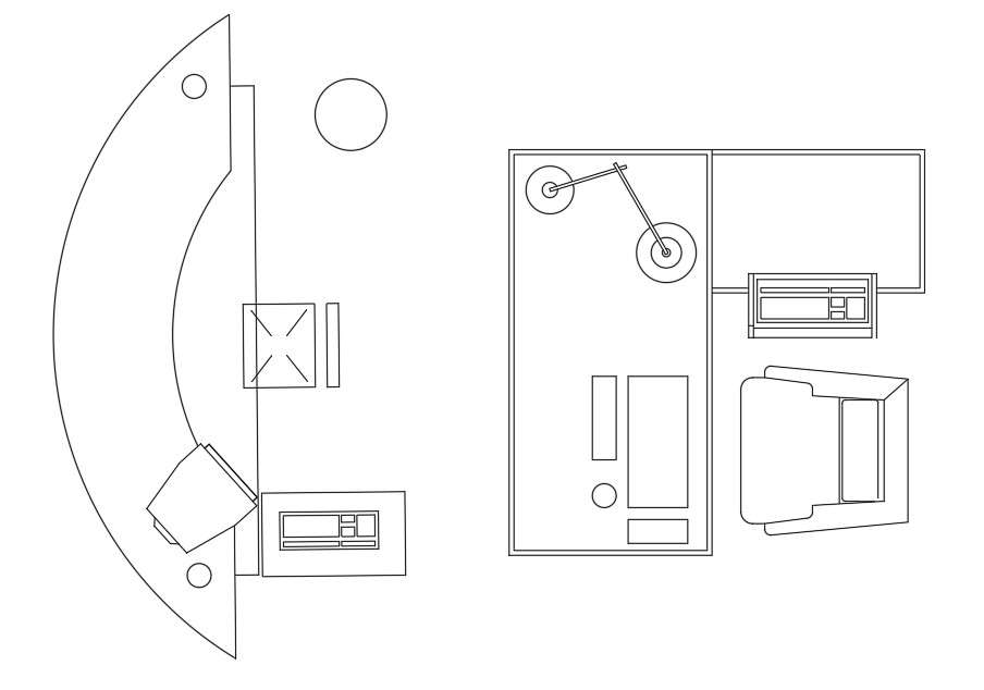Office Furniture Free CAD Blocks Drawing DWG File