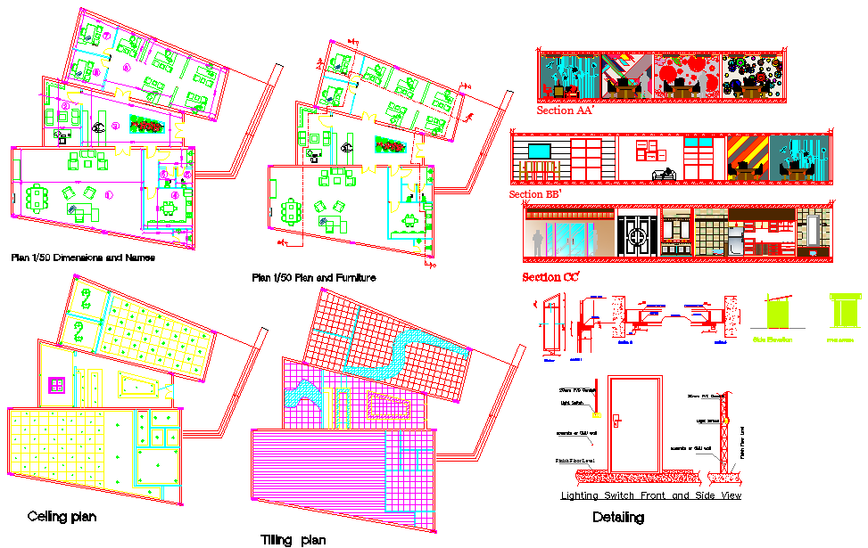 Offices and 4 Administrative Areas