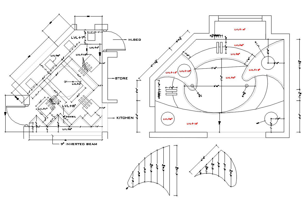POP Ceiling Design AutoCAD File