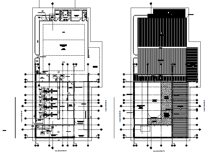 Packing for sugar building plan detail dwg file