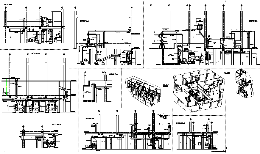 Paper mill plan detail dwg file