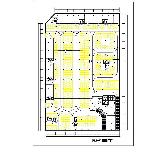 Parking Construction Area Lay-out
