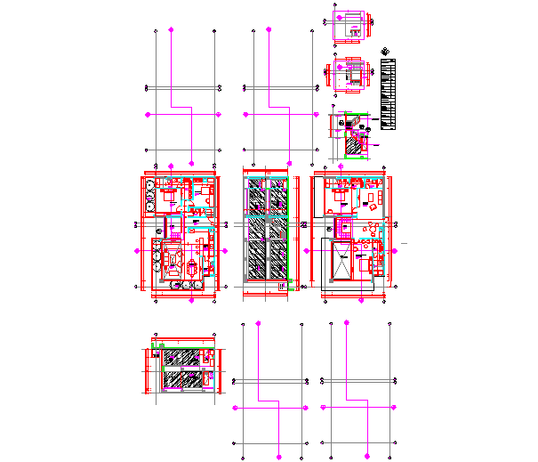 Penthouse furniture layout 